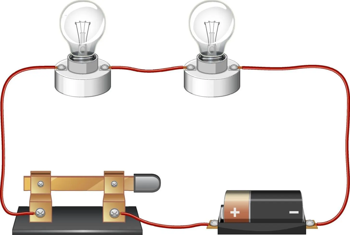 baterias electricas circuitos - Cómo funciona un circuito eléctrico con una pila