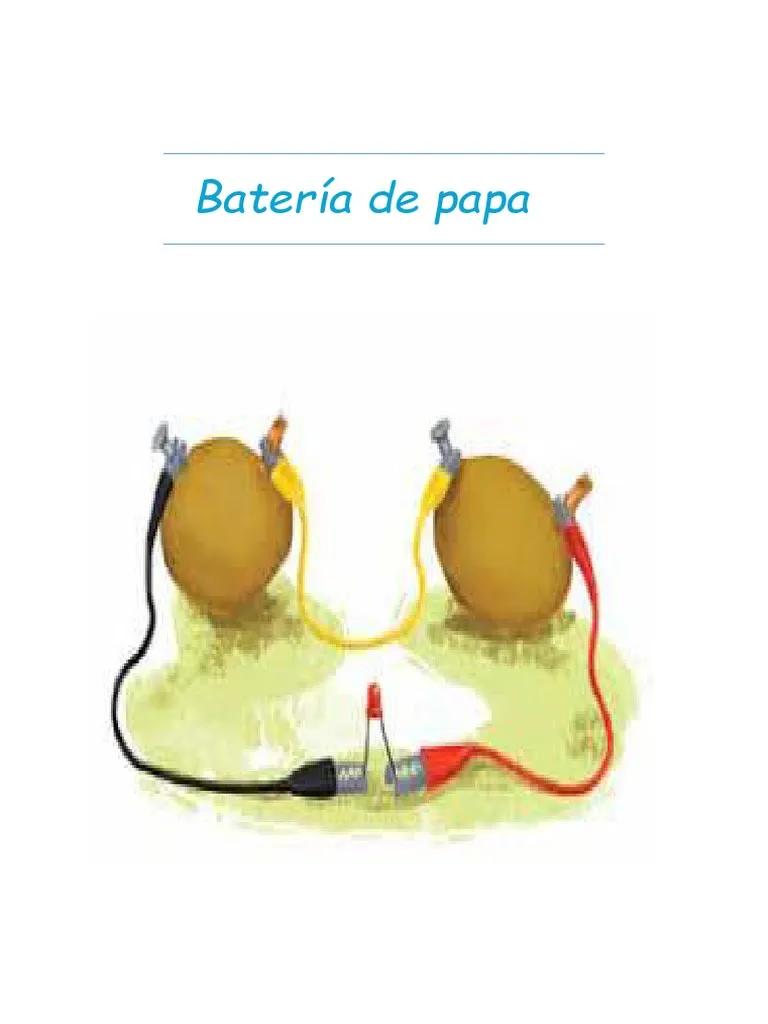 baterias con papa - Cómo hacer una pila con una papa
