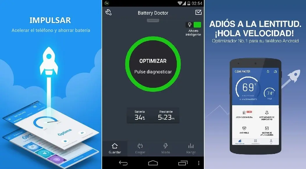aplicaciobes aue.mejoran el rendimiento de la bateria del celular - Cómo mejorar el rendimiento de tu celular