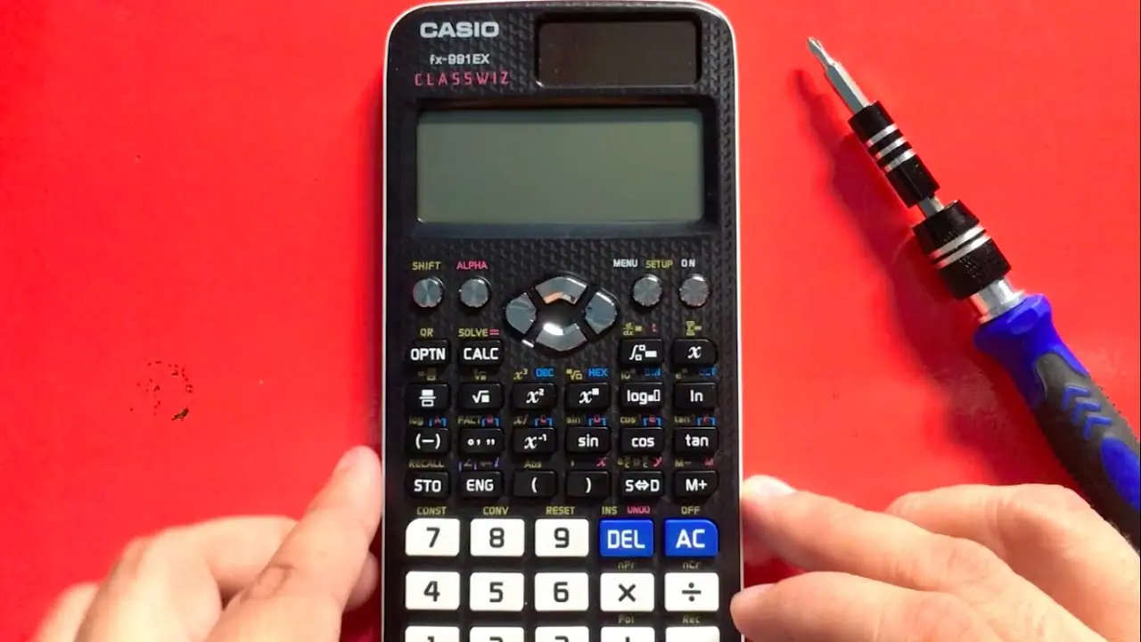 cambiarle baterias a una casio - Cómo saber si a mí calculadora le falta pila