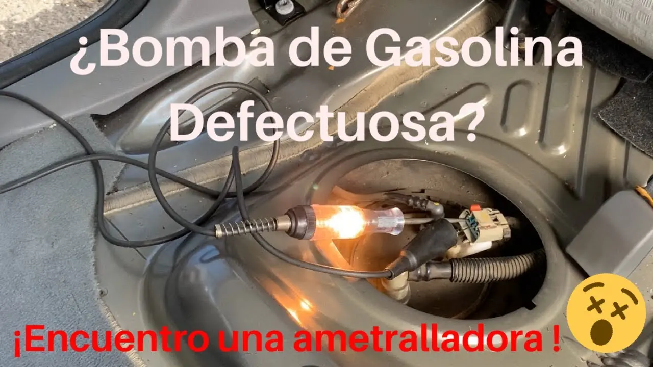 bateria cargada bomb de nafta nueva pero no arraca - Cómo saber si la bomba de gasolina no funciona