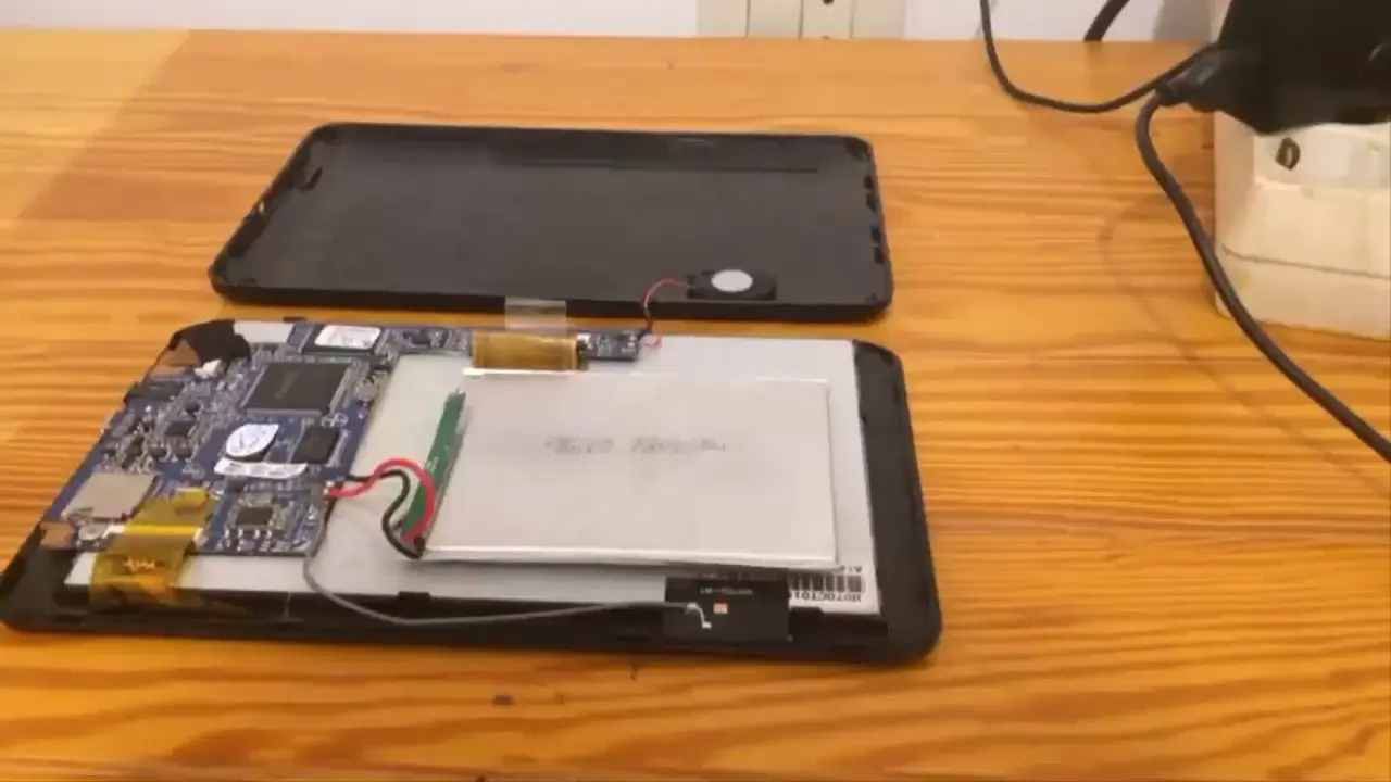 bateria agotada de tablet - Cómo saber si la tablet está cargando