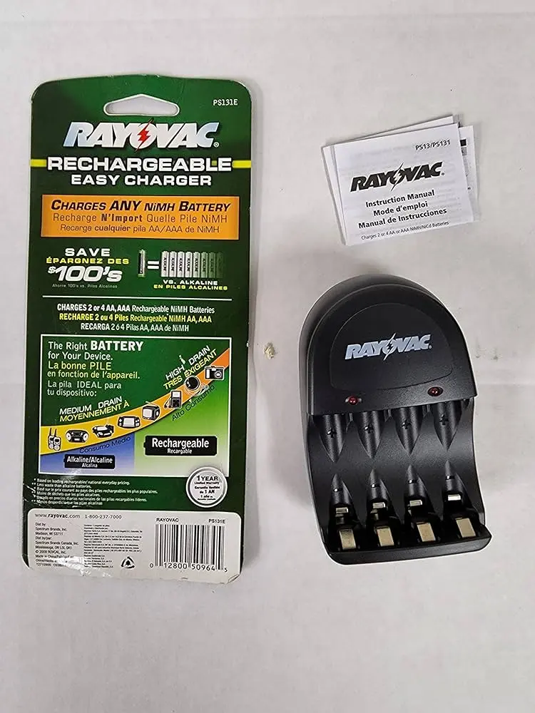 como funciona el cargador de baterias ni rayobak - Cuánto tiempo cargar pilas recargables Rayovac