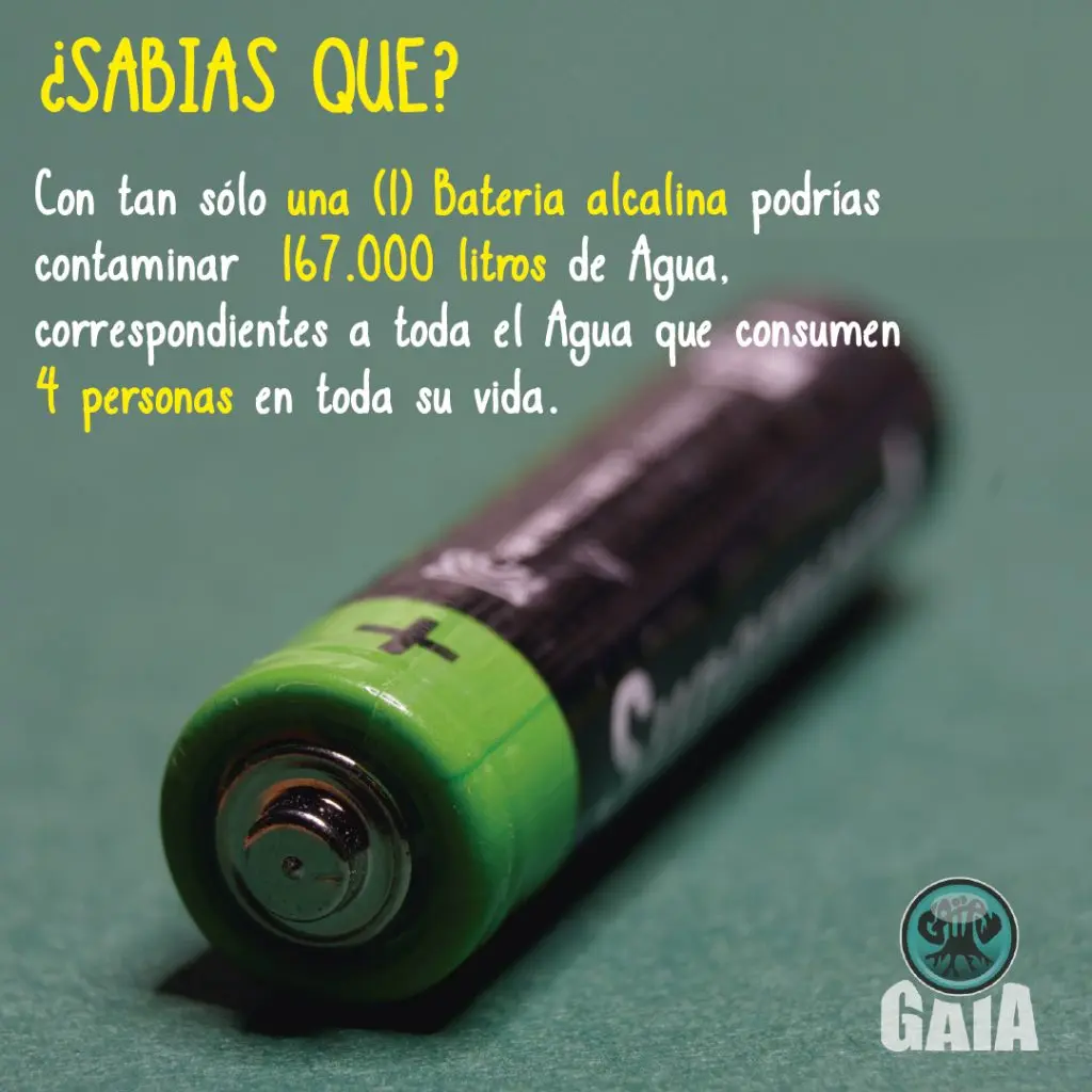 baterias contaminacion agua - Cuánto tiempo tarda una pila en contaminar el agua