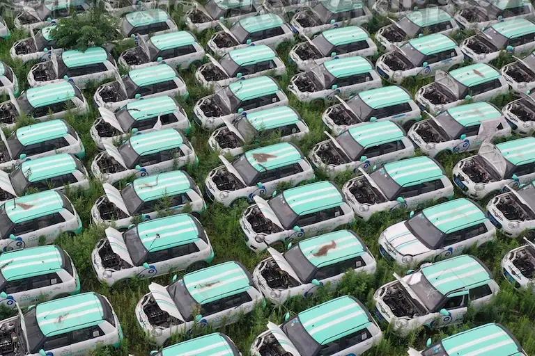 cementerio de baterias - Cuántos coches eléctricos circulan en China