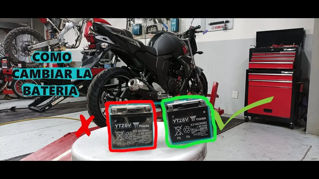 adonde lleva la bateria una moto hamaha - Qué batería lleva la moto Yamaha YBR 125
