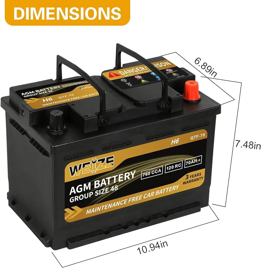 baterias autos medidad - Qué medidas tiene una batería de auto