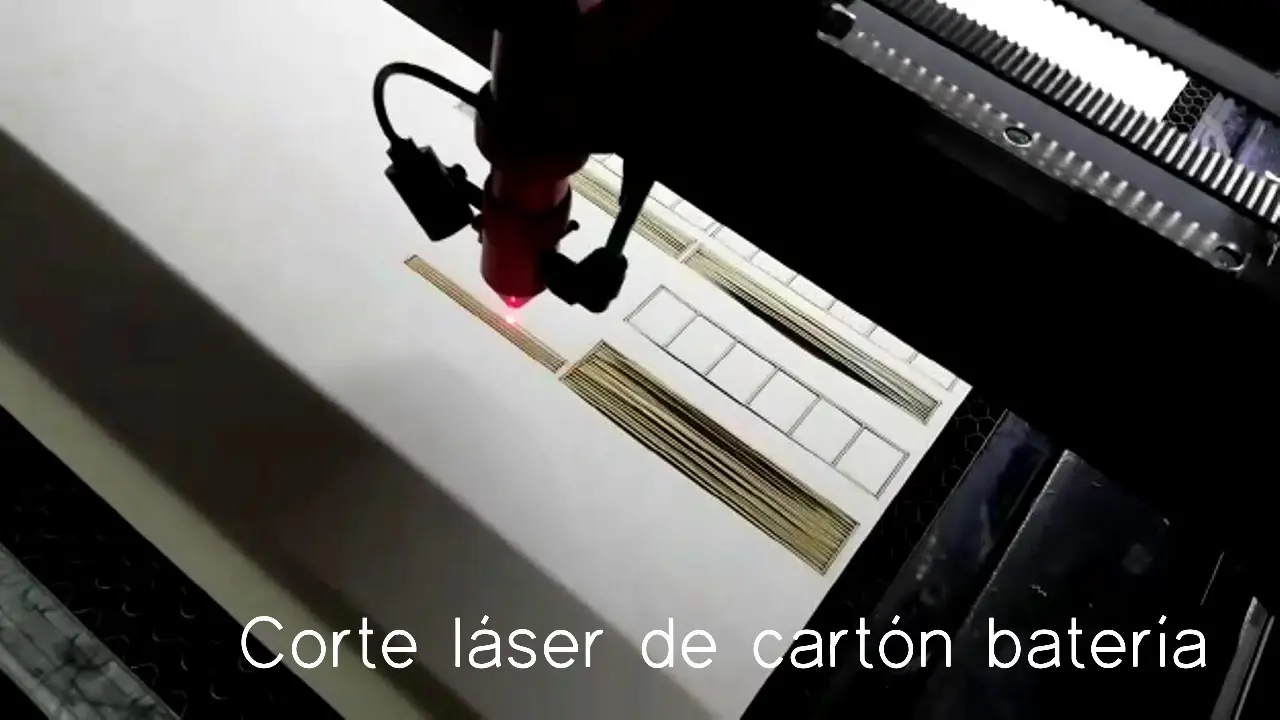 corte laser papel bateria - Que no se puede cortar con láser